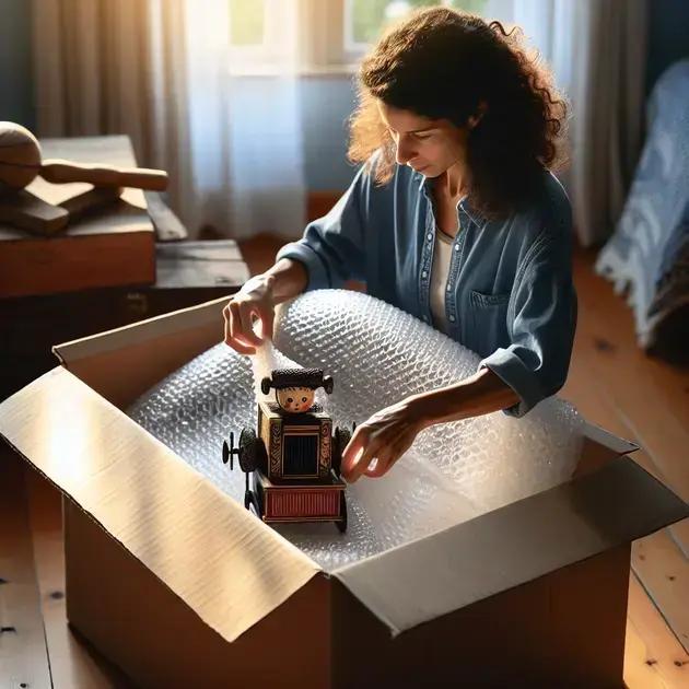 Como Embalar Brinquedos Antigos Restaurados Para Envio Seguro